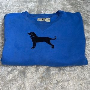 Black dog sweatshirt